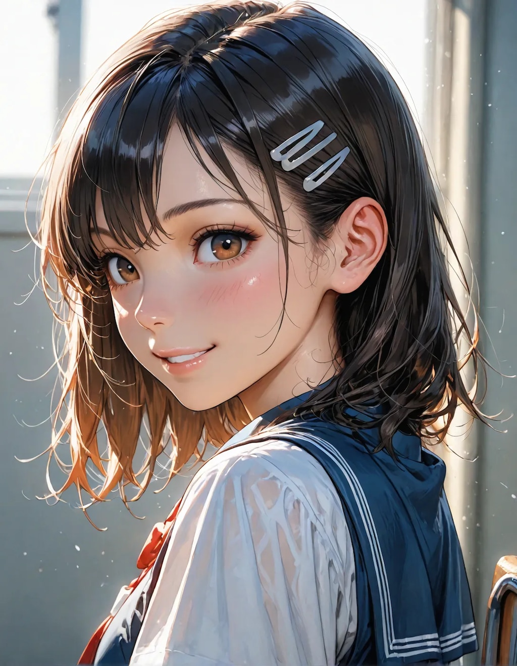 弾ける笑顔☺️JKちゃん💕