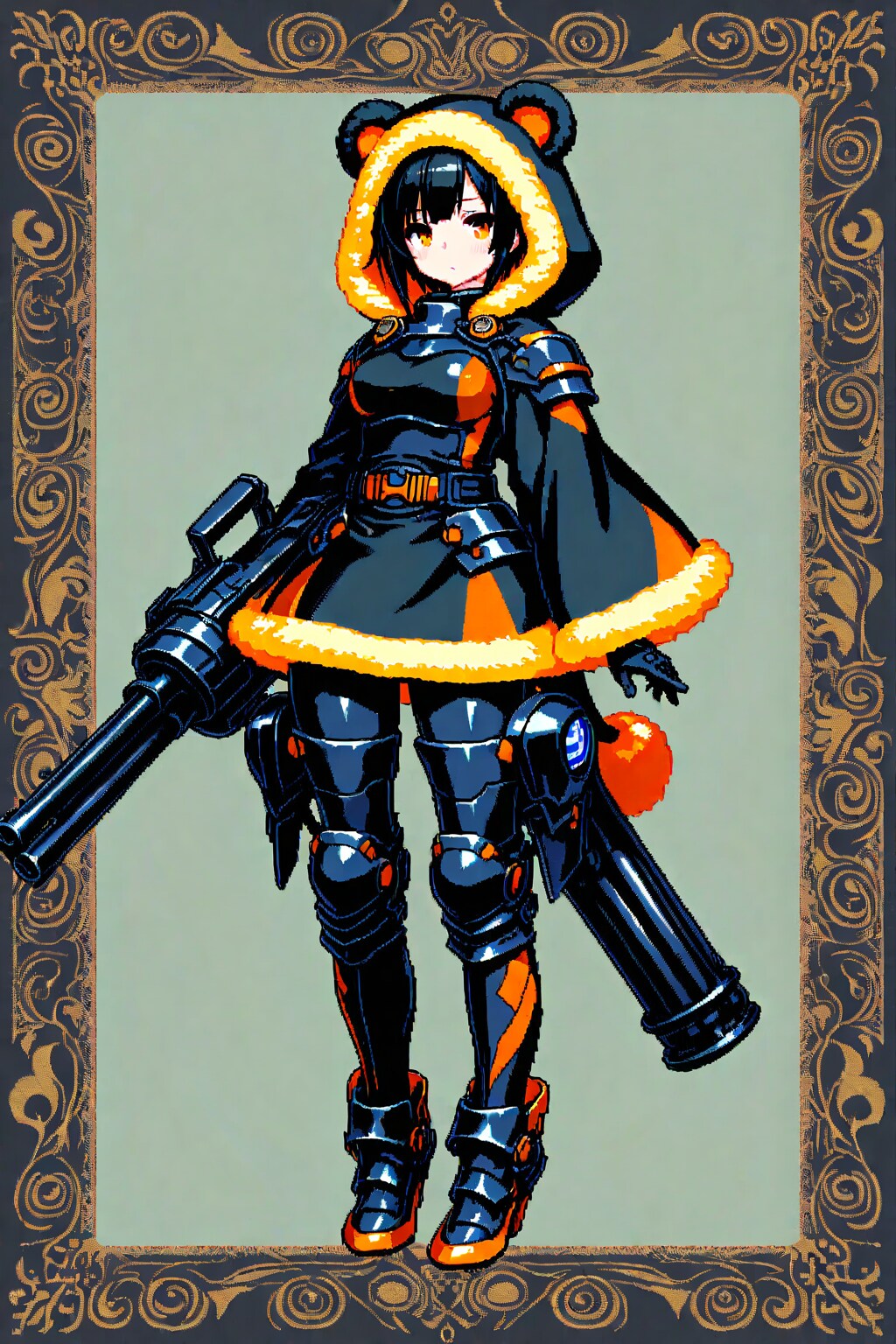 魔王軍ケモミミ部隊　立ち絵