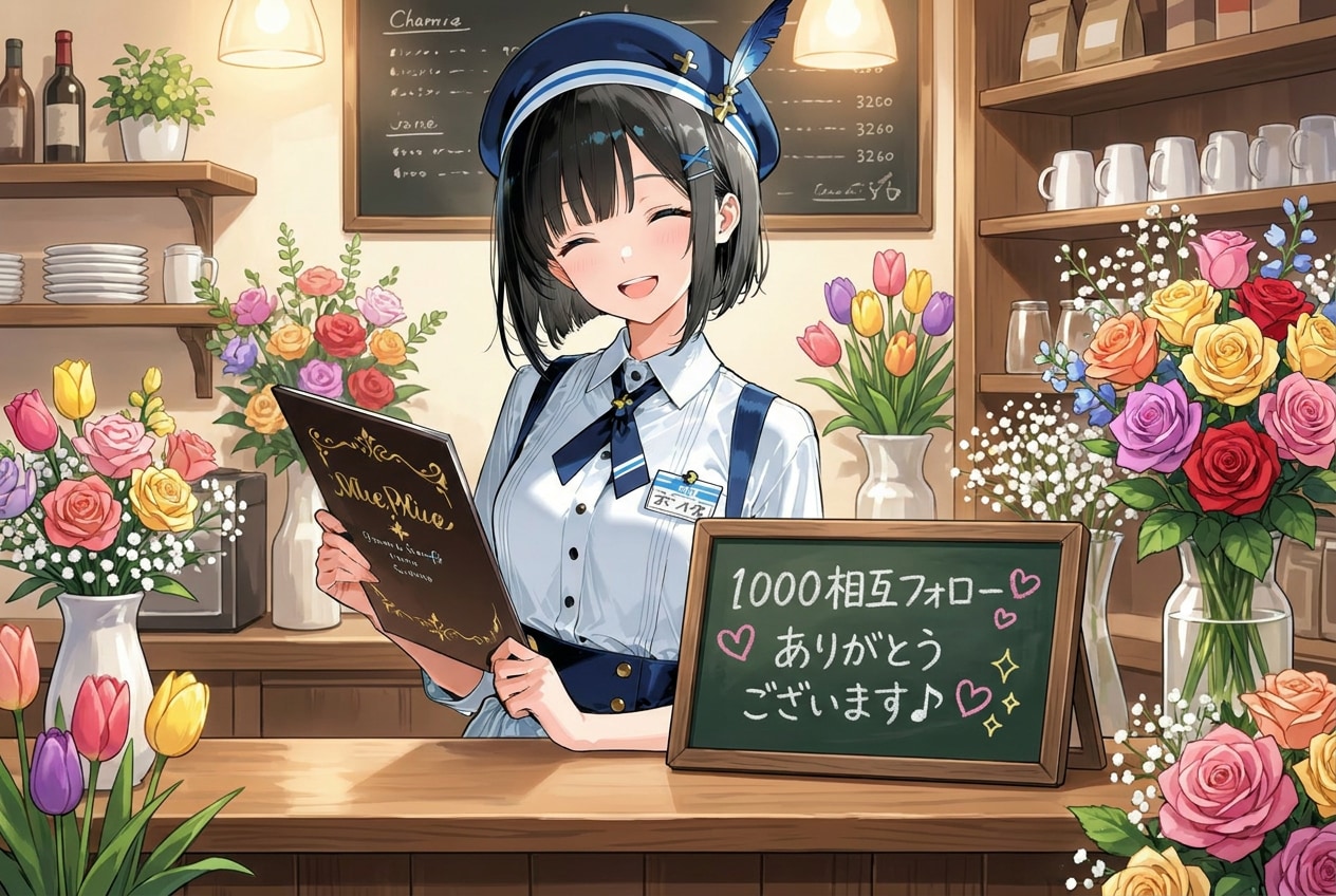 1000相互フォローありがとうございます♪🥰✨