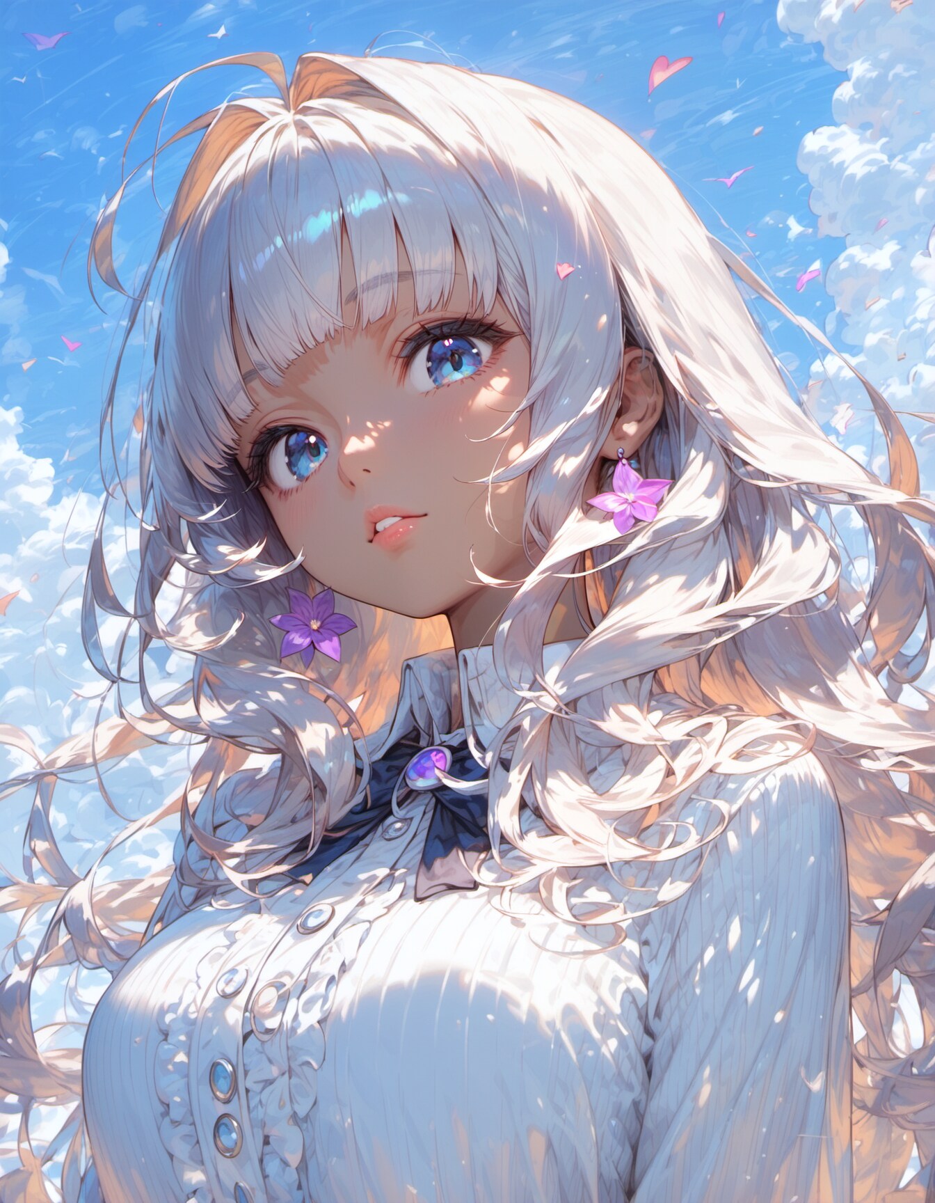 airy hair | の人気AIイラスト・グラビア