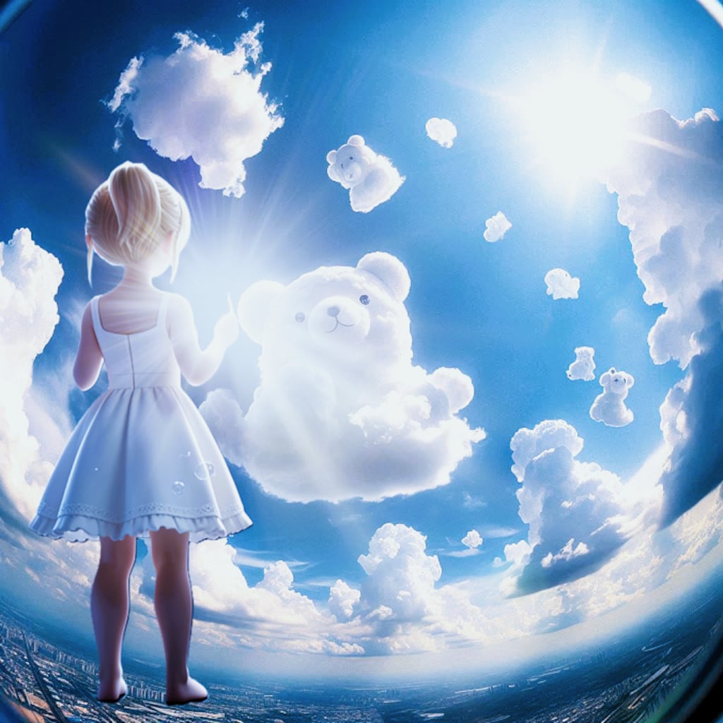 ４　空想好きな女の子