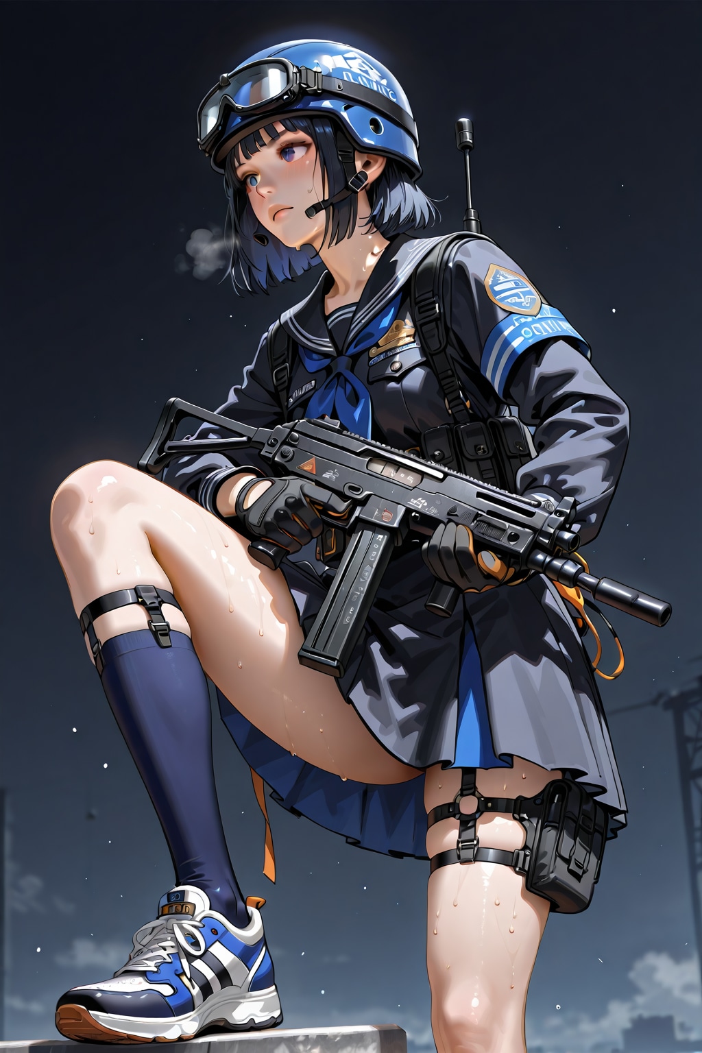 武装したJK