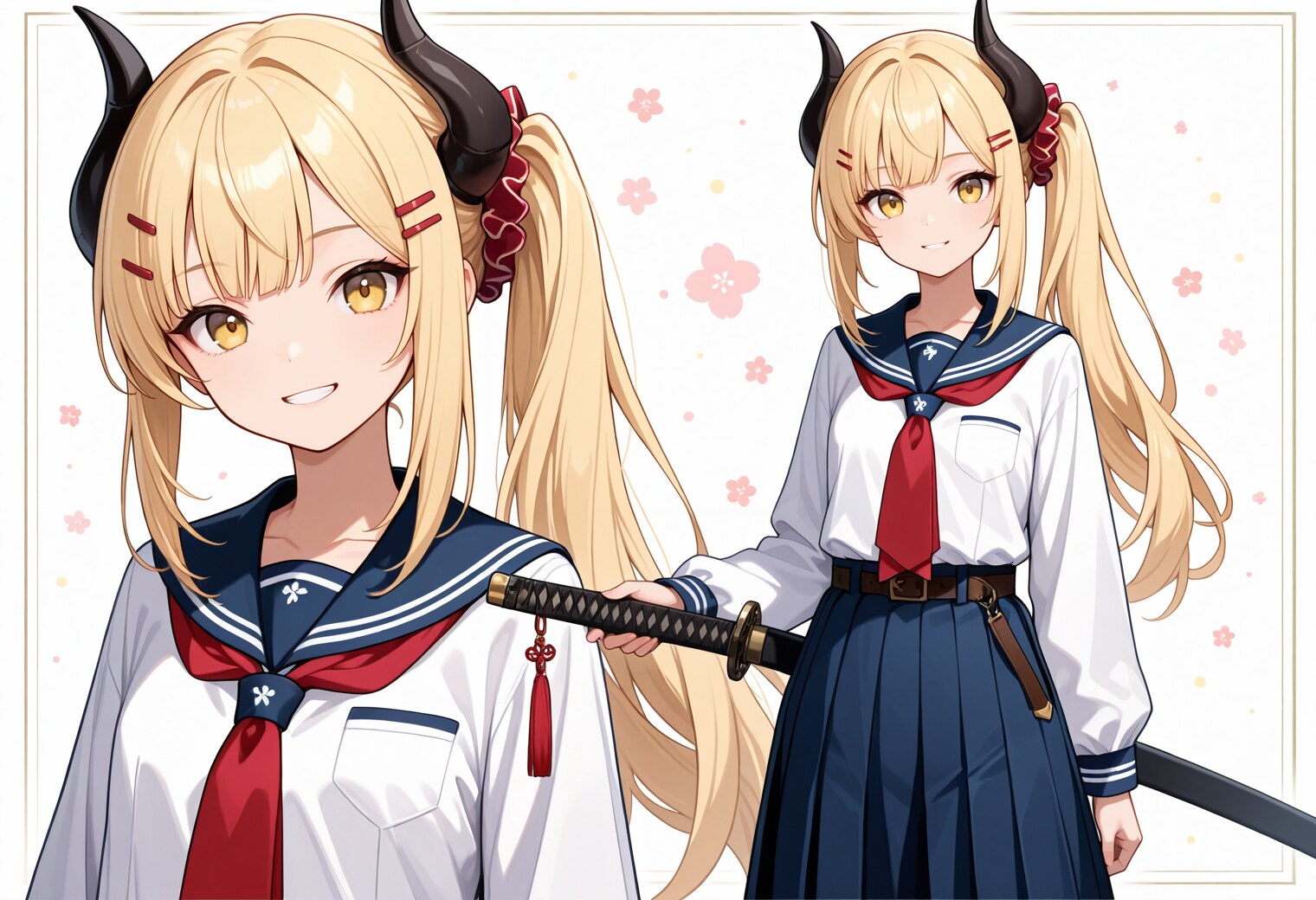 刀と女鬼高生さん写真集 | の人気AIイラスト・グラビア