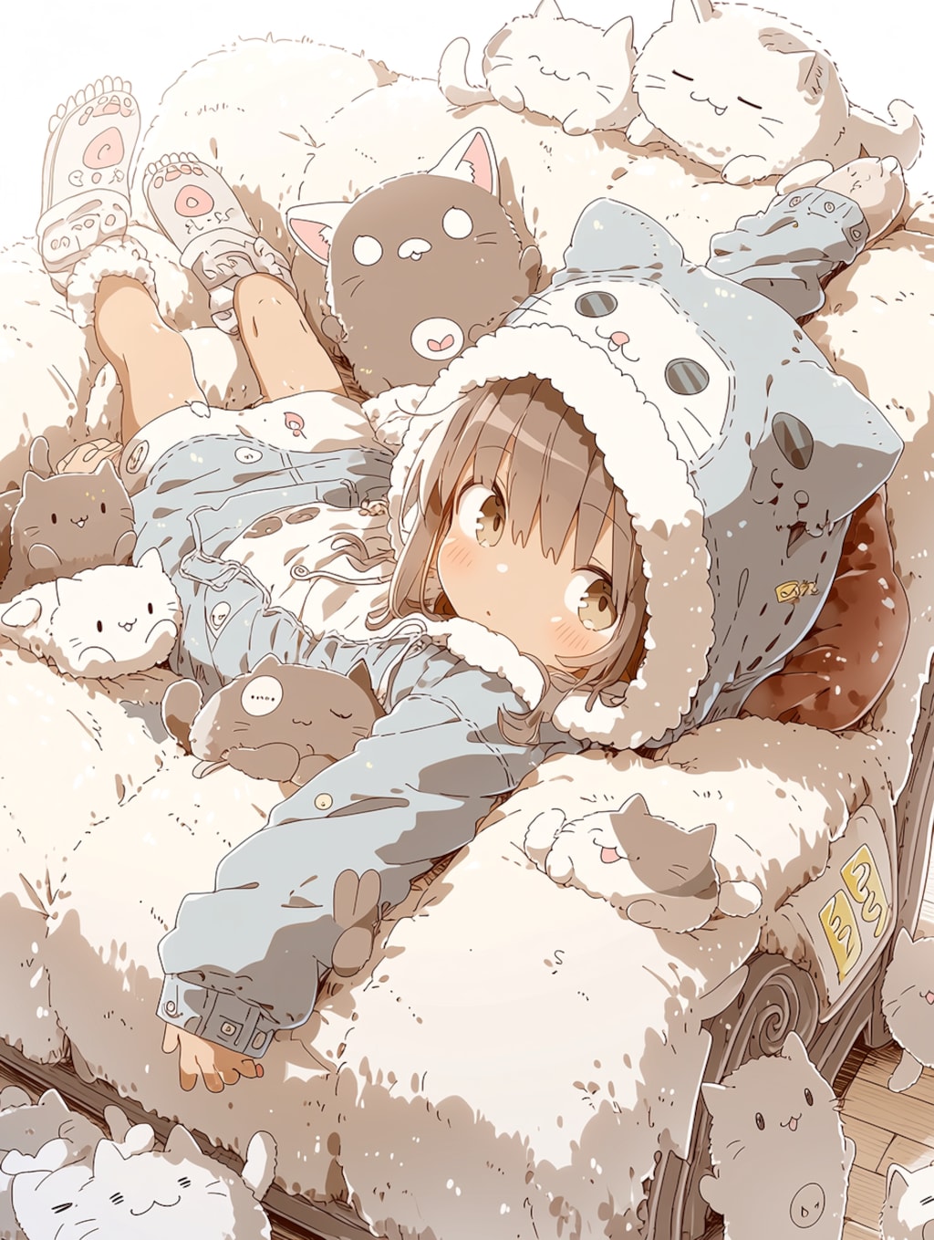 猫まみれ