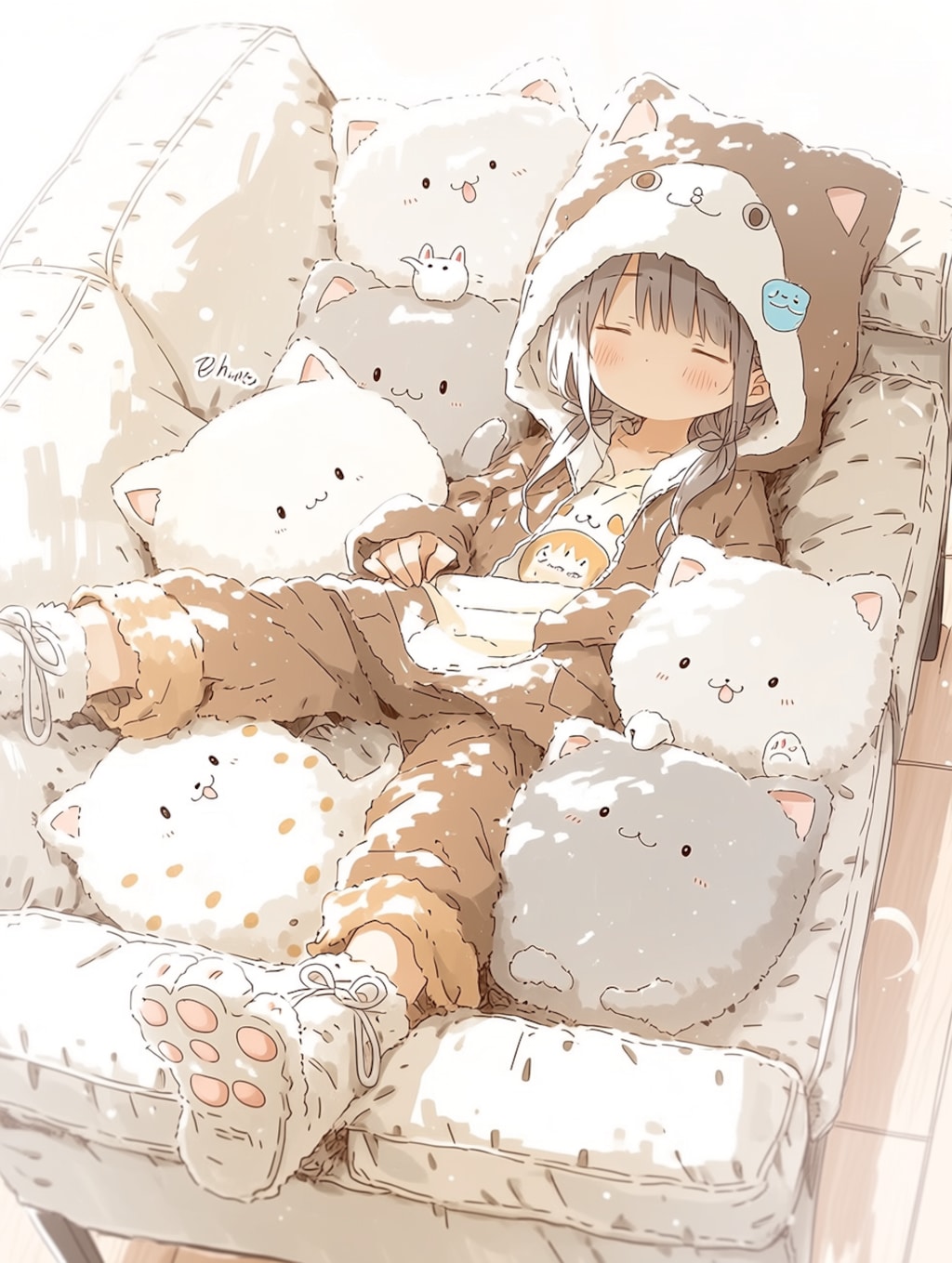 猫まみれ