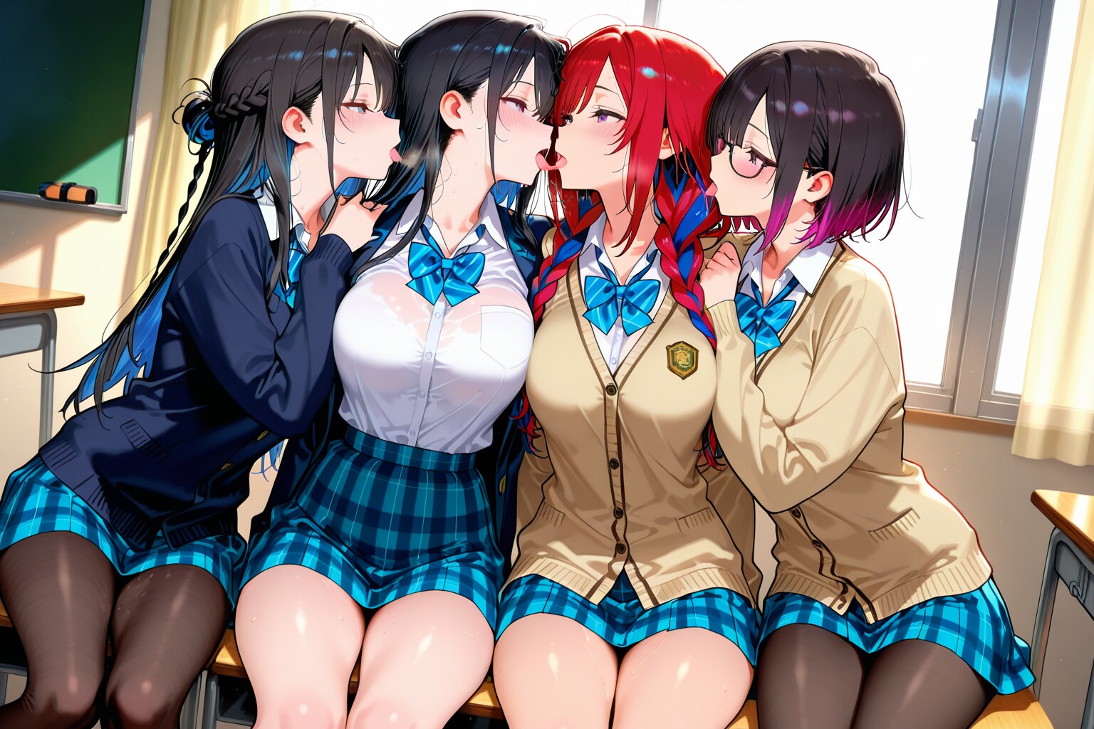 仲良し四人組
