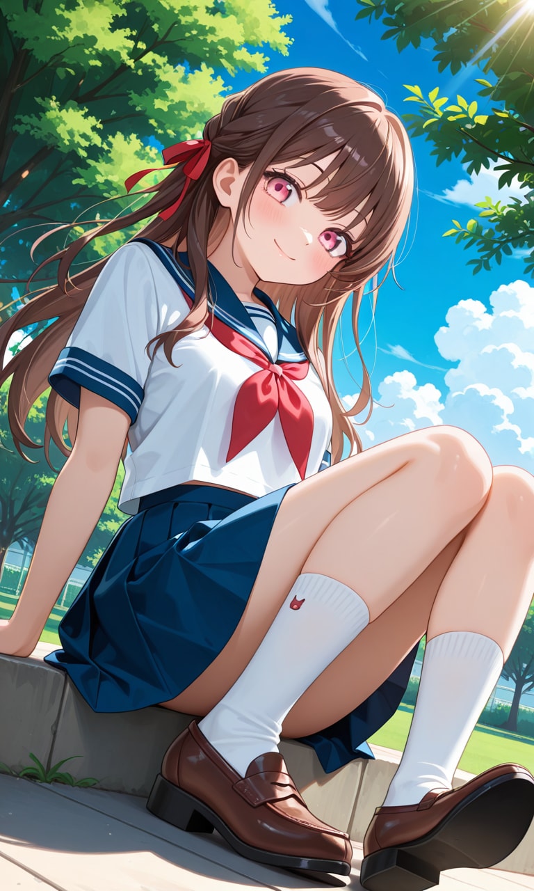 セーラー服の結衣ちゃん