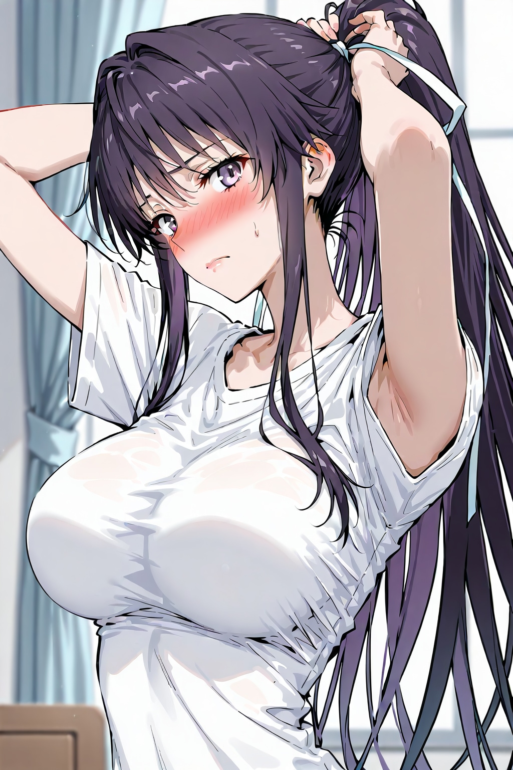 ポニーテール Kanzaki Kaori