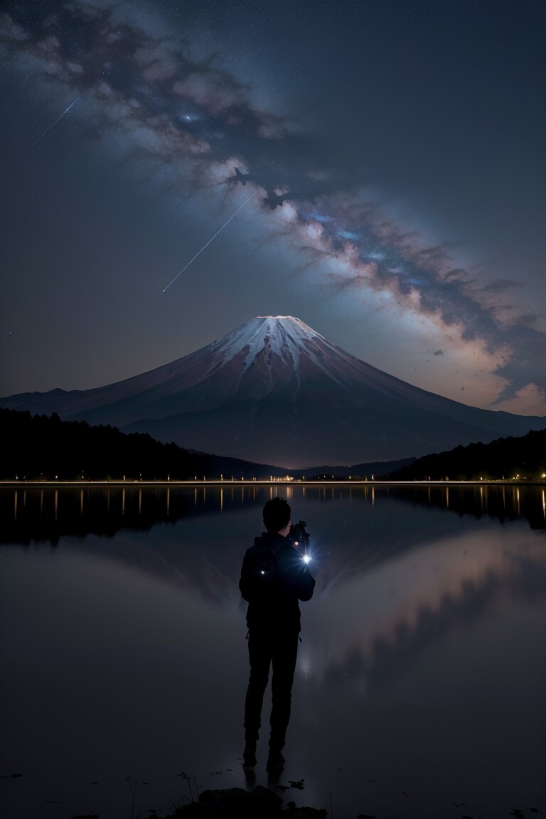 富士五湖周辺にて