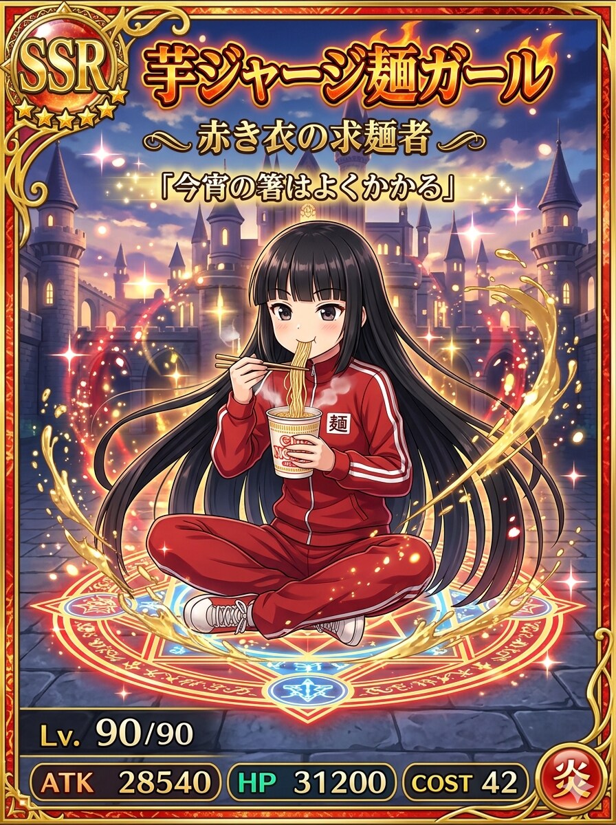 芋ジャージ麺ガール | の人気AIイラスト・グラビア