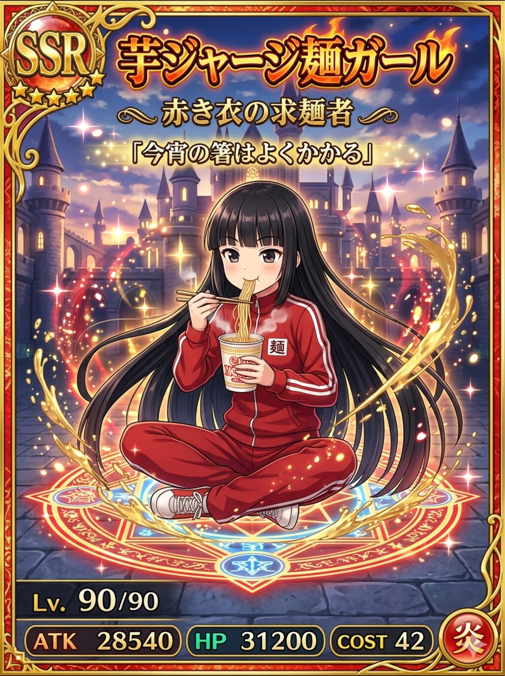芋ジャージ麺ガール