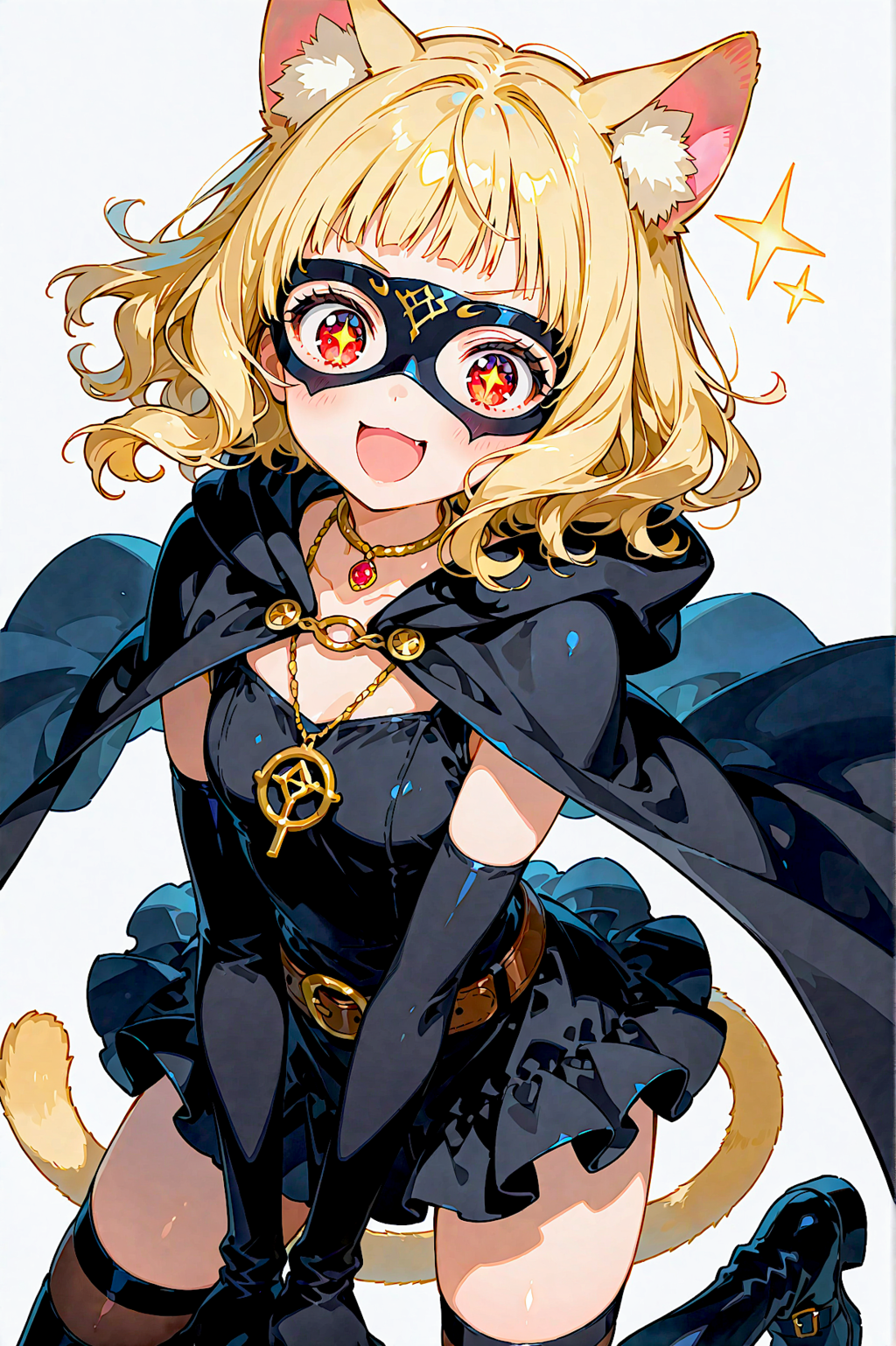 【誕生日FA御礼】隠密の魔女と猫の夜【夢エリ】 (for テトラポッド さん)