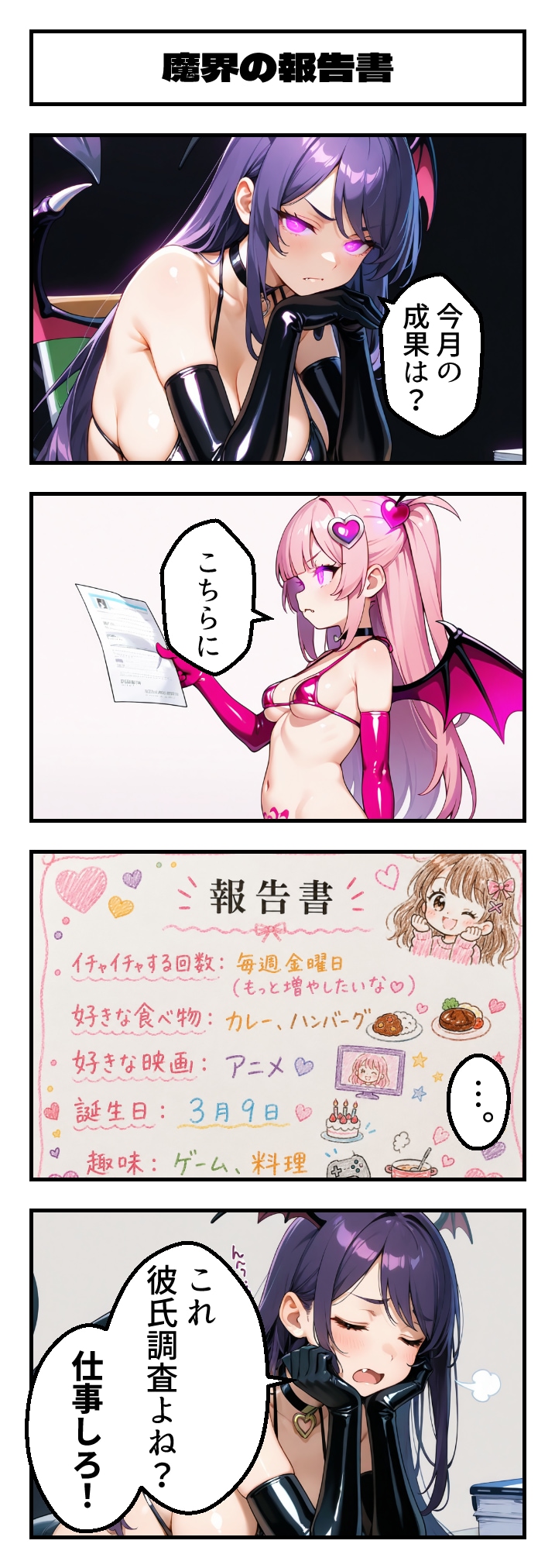 魔界の報告書