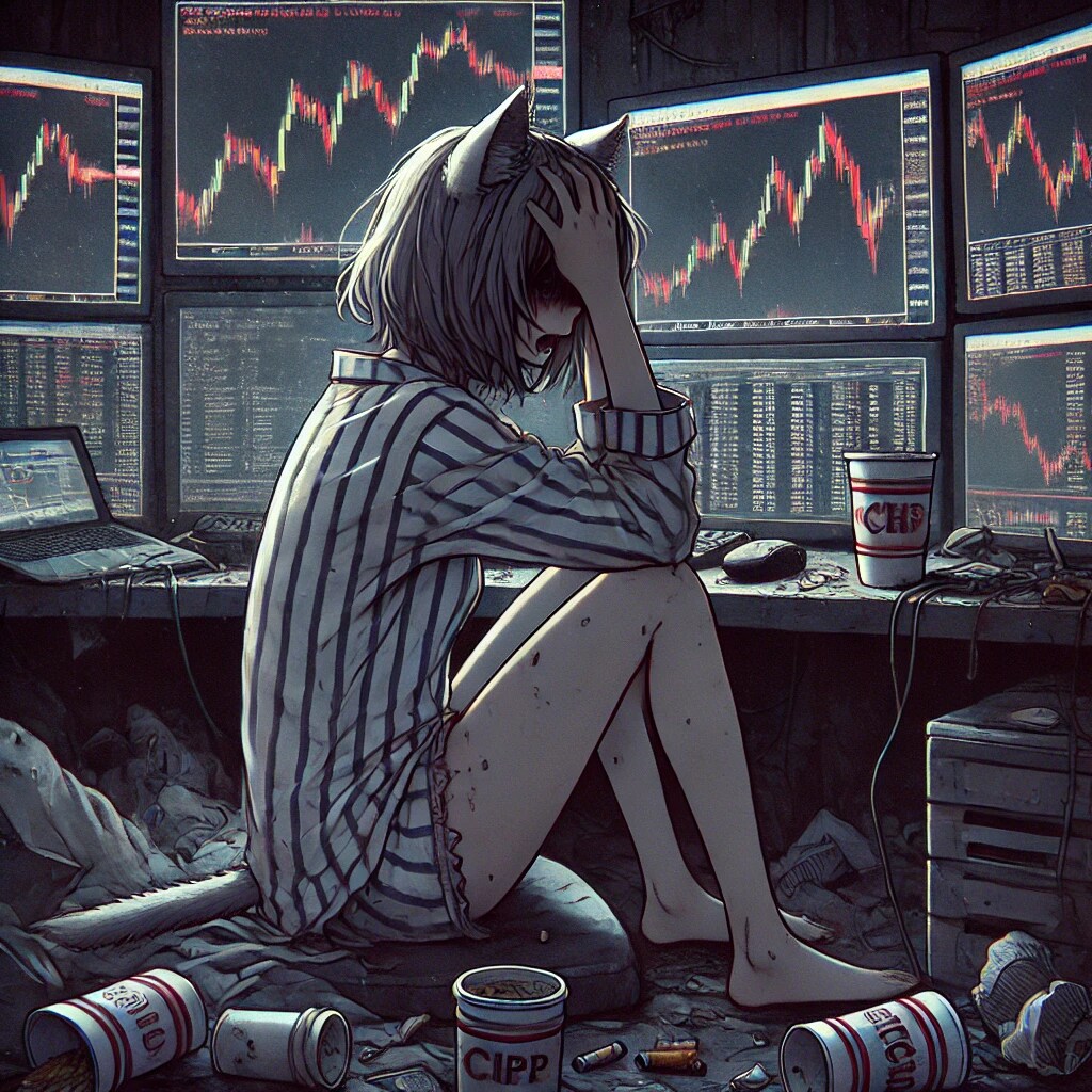 ほぼ9割が負け組