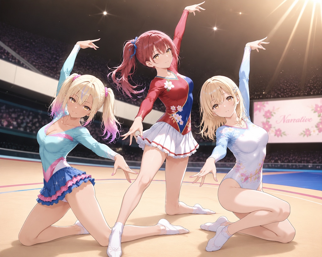 うちの娘でナラティブ体操失敗