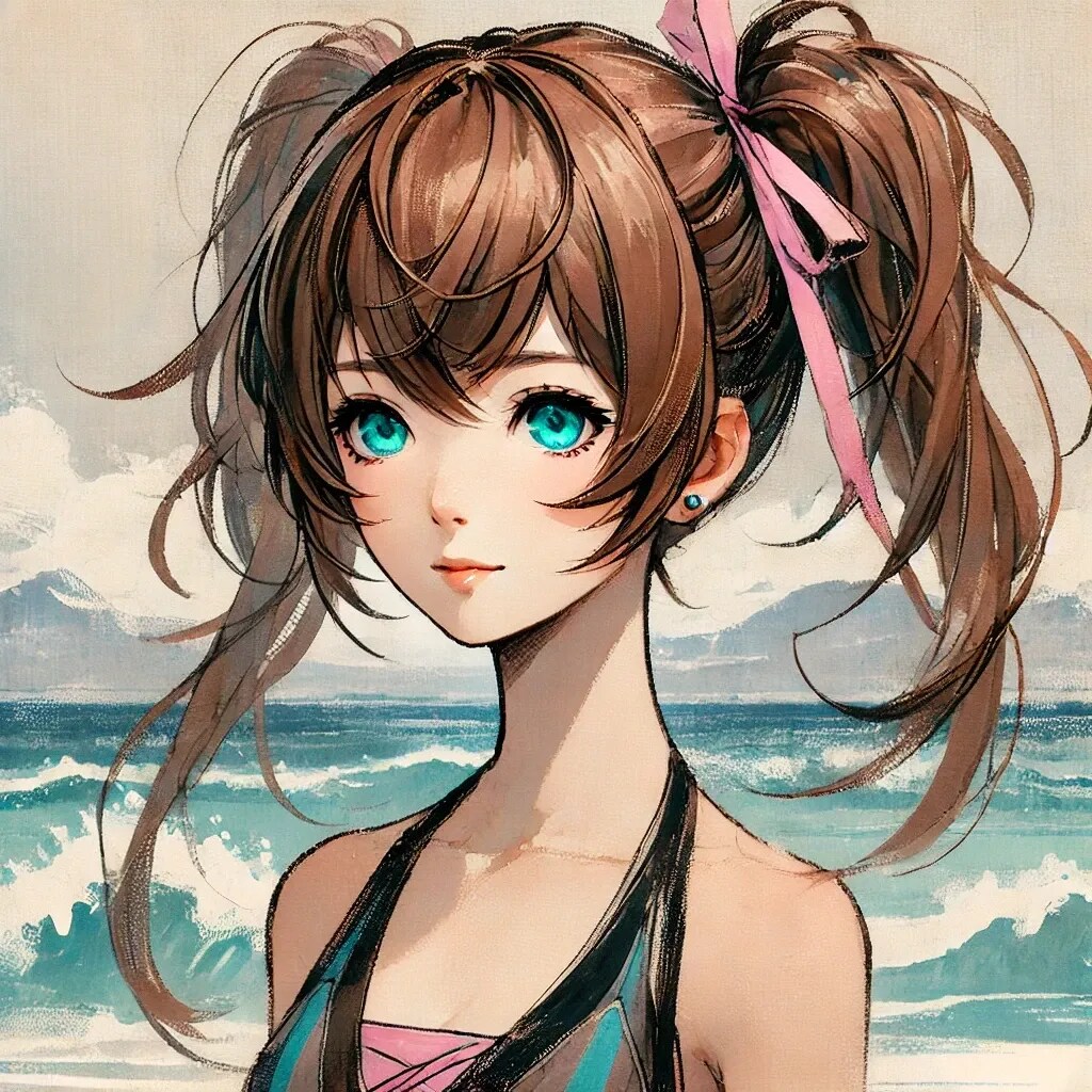 海水浴 | の人気AIイラスト・グラビア