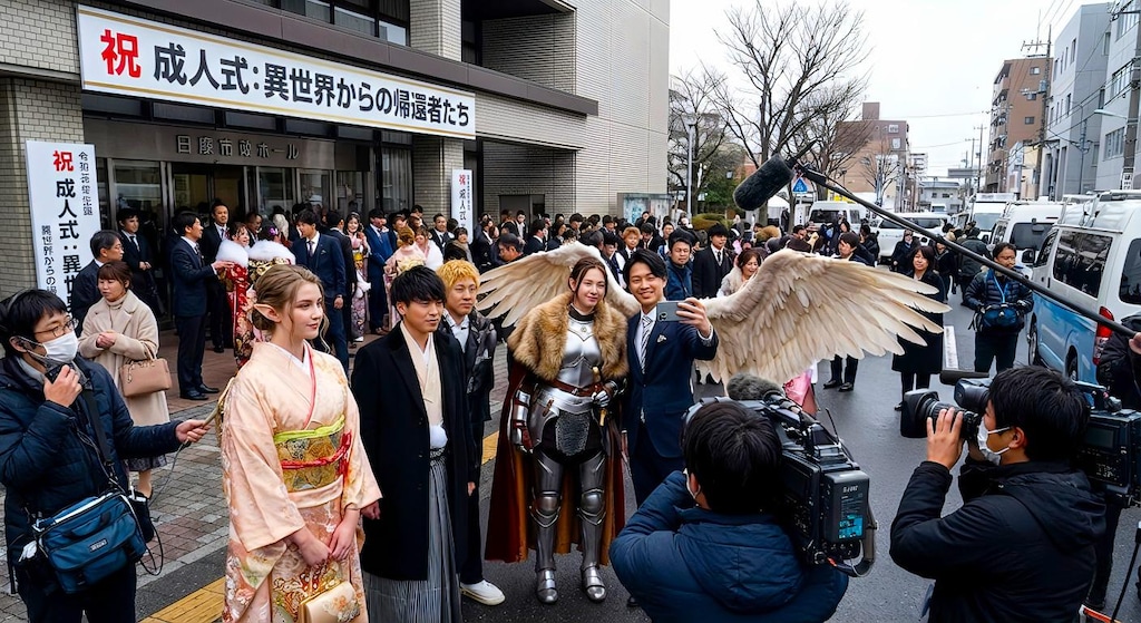 異世界帰りの成人式