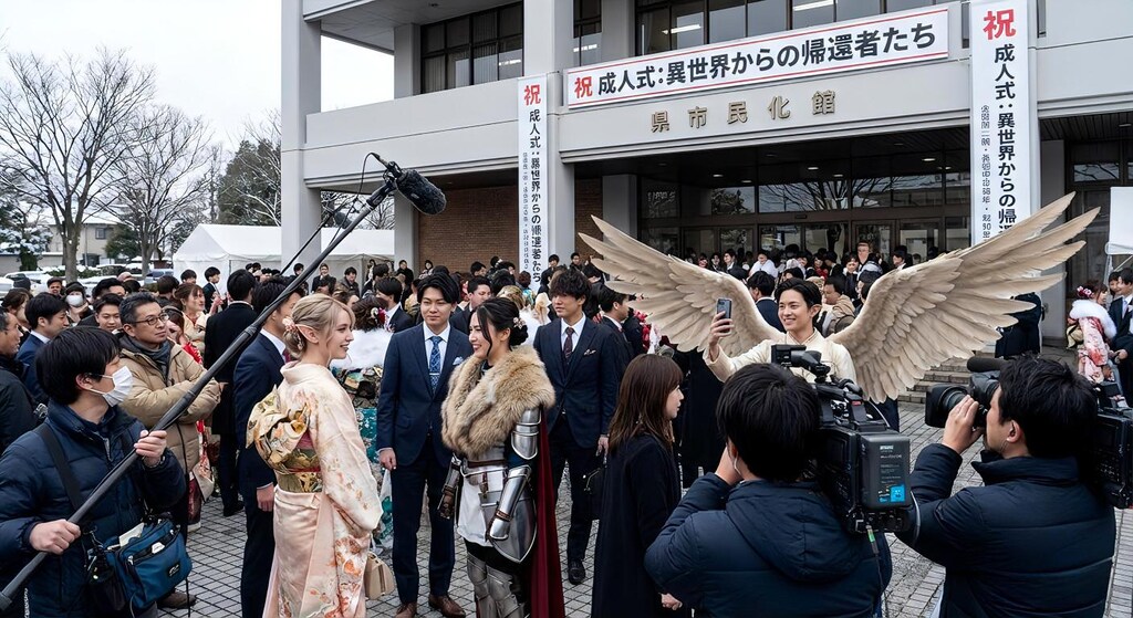 異世界帰りの成人式