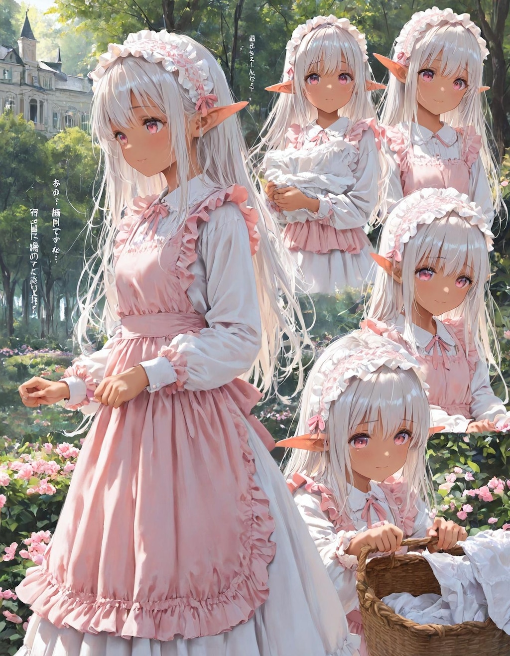 メイドの褐色ちゃん