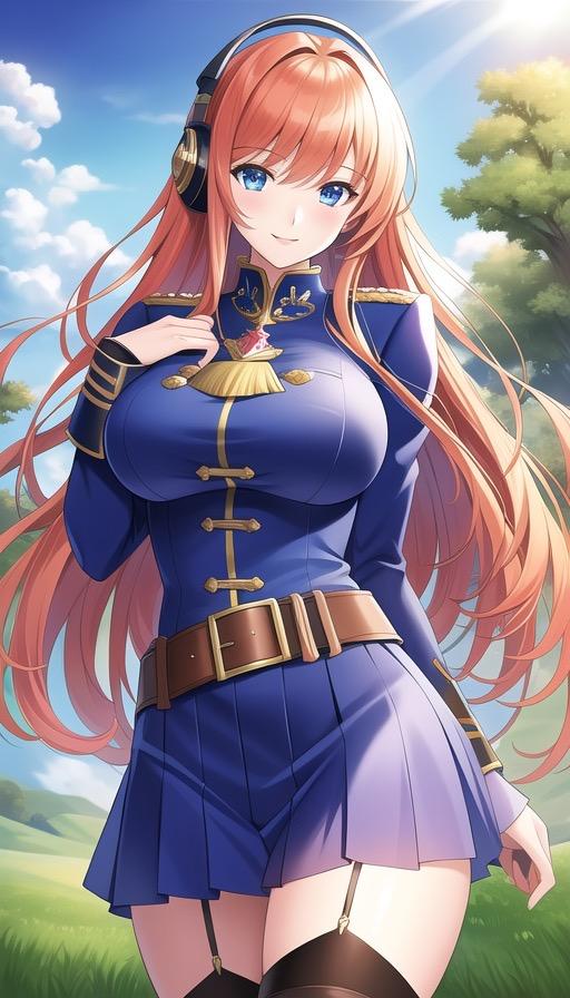 軍服美女イラスト集