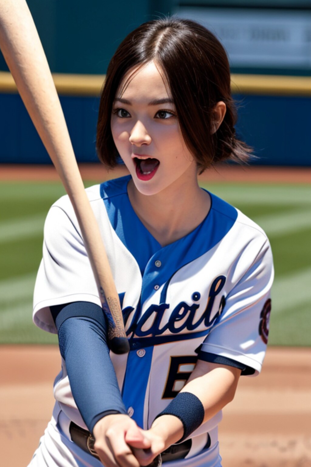 バット折れたぁぁーーー！