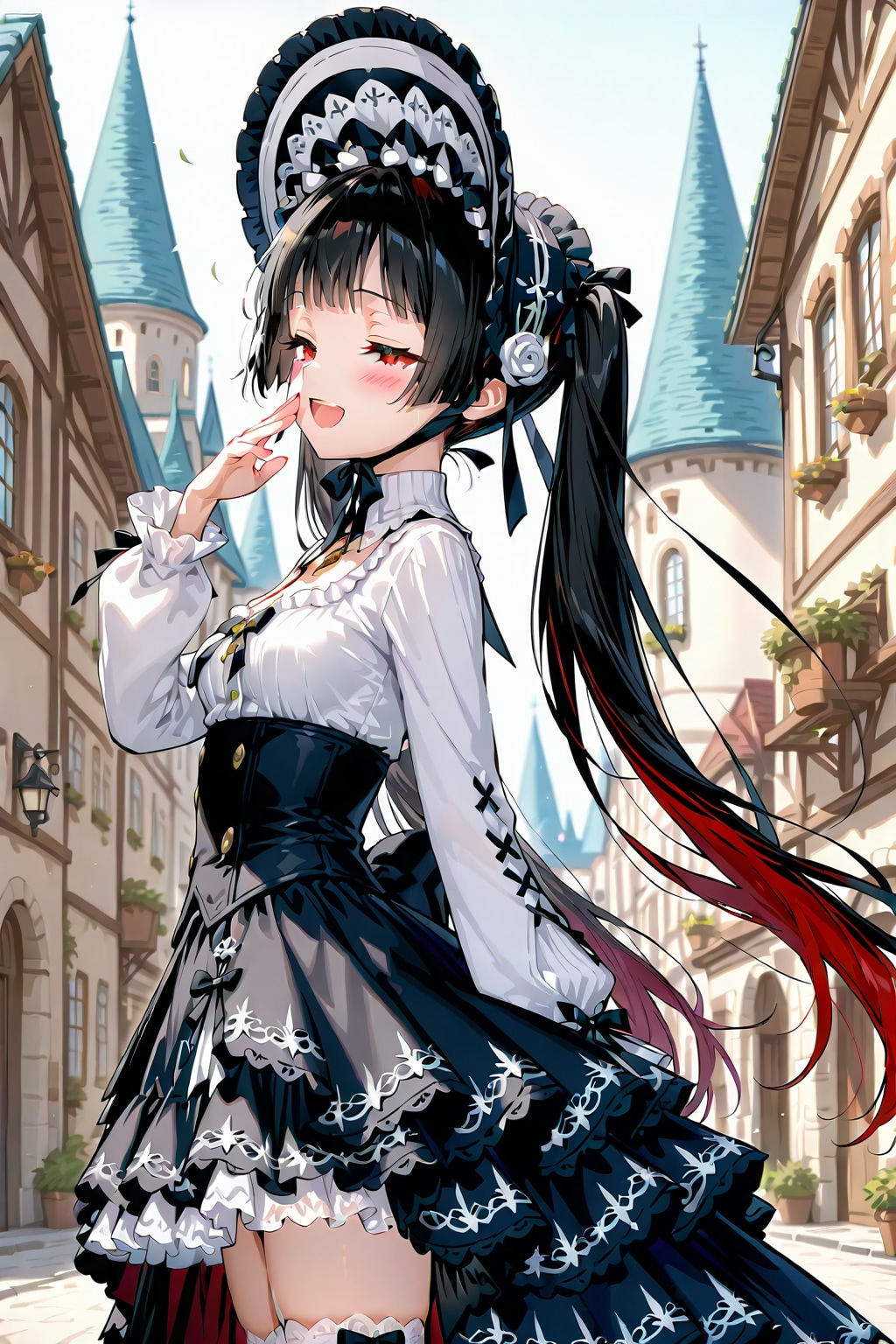 もう、やめてよね……ふふふ…_20251216 | の人気AIイラスト・グラビア