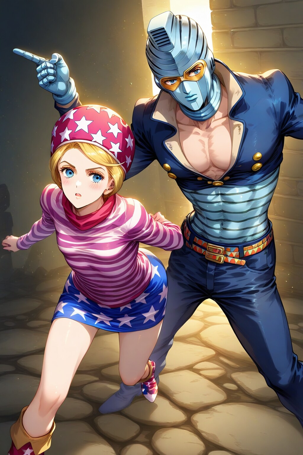失敗だがジョジョっぽいのを💦