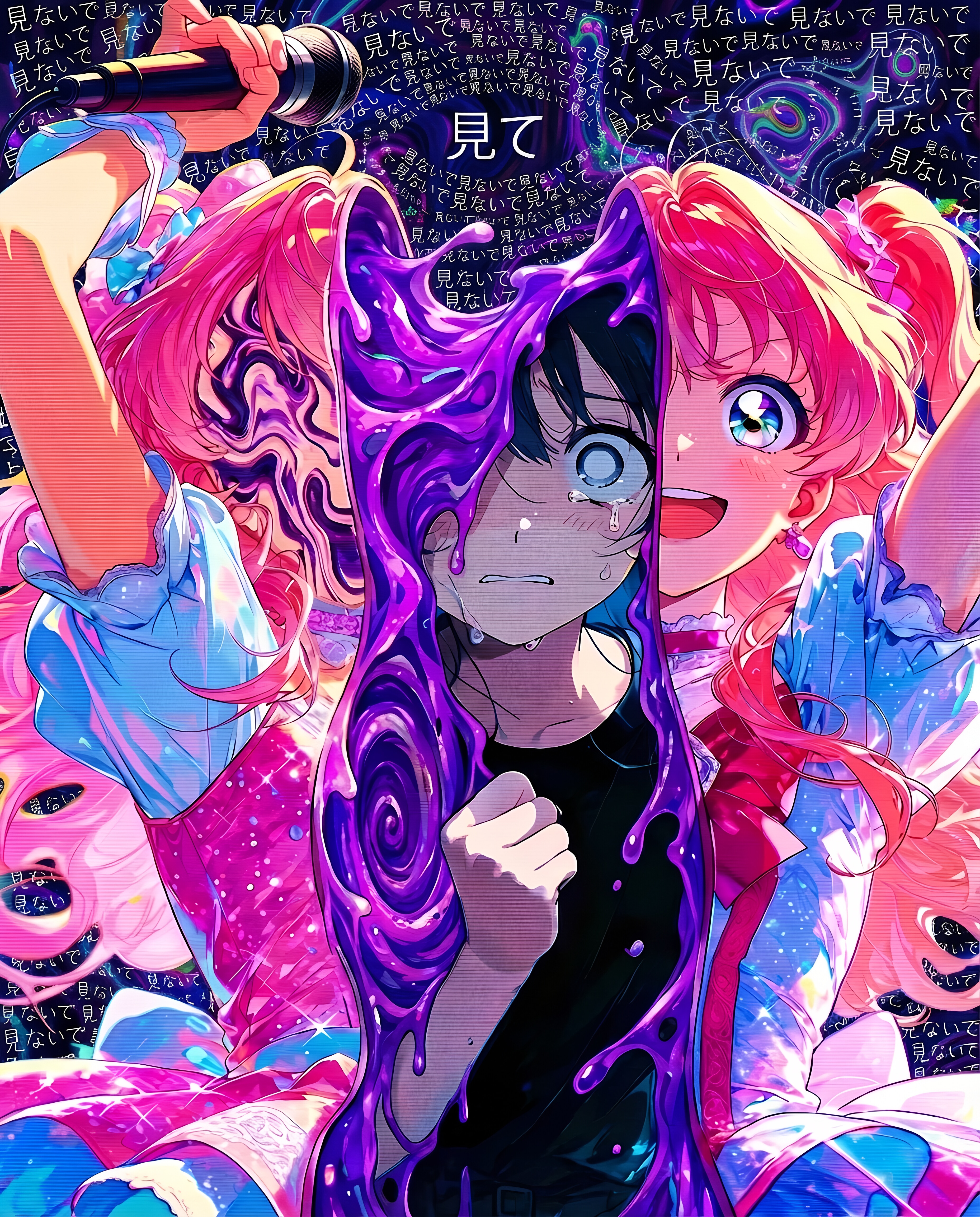 見ないで