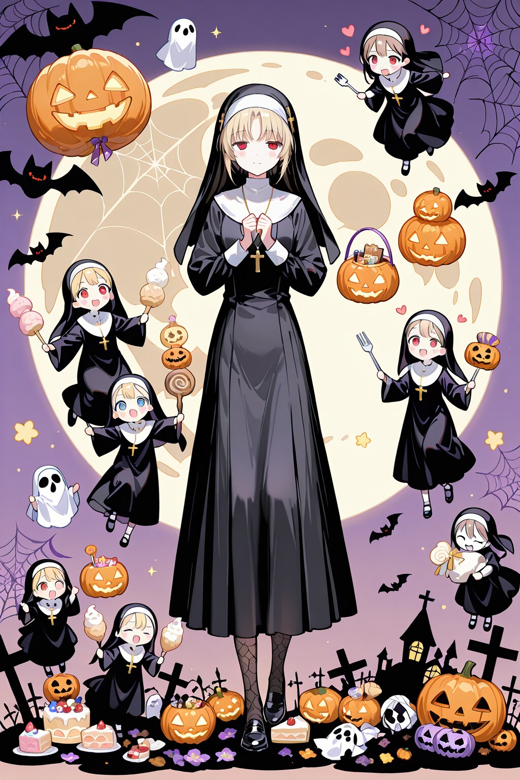 お菓子配りは忙しい | の人気AIイラスト・グラビア