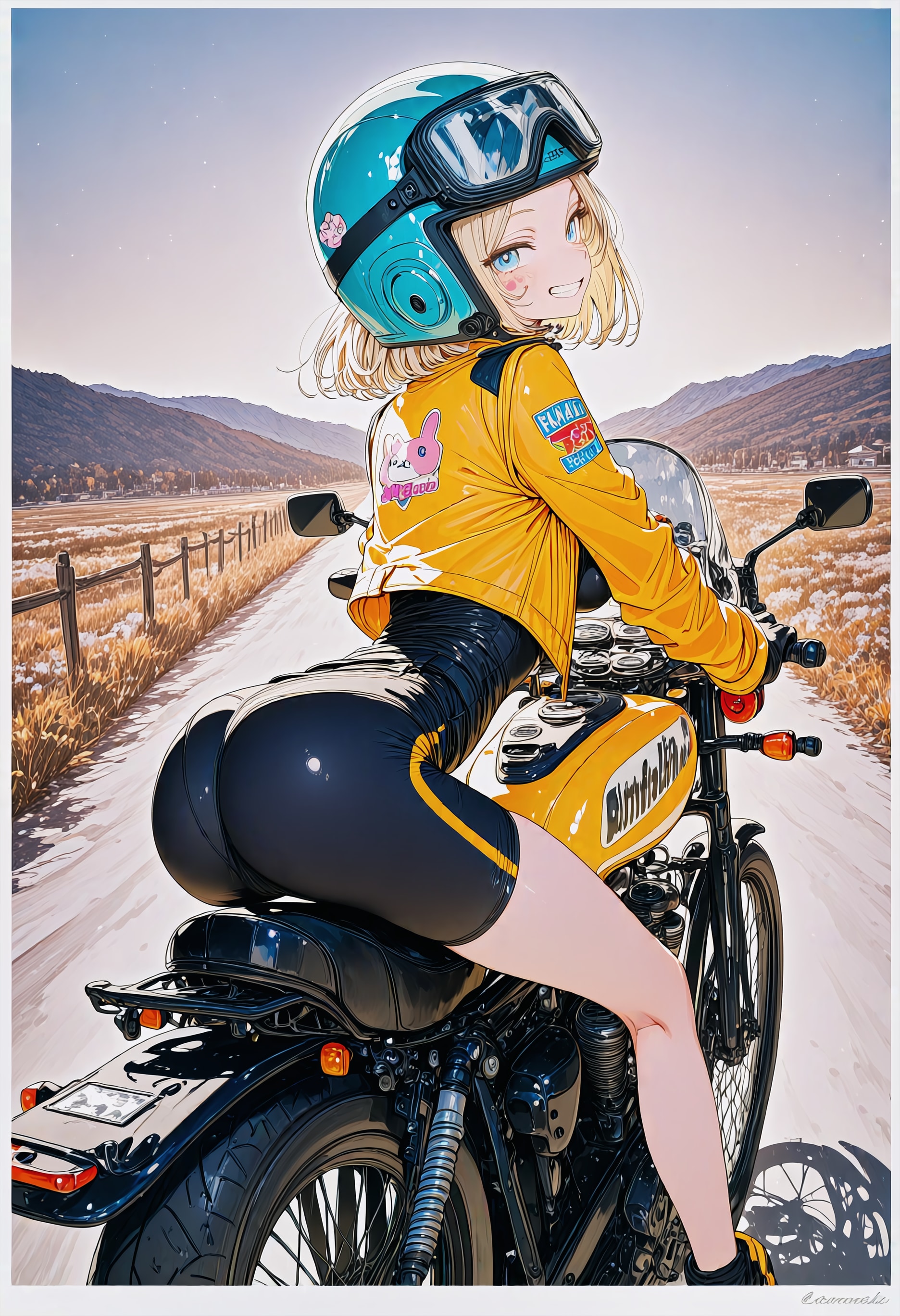 ライダー尻 | の人気AIイラスト・グラビア