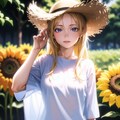 夏を先取り　体のラインがまぶしい女の子 3枚目