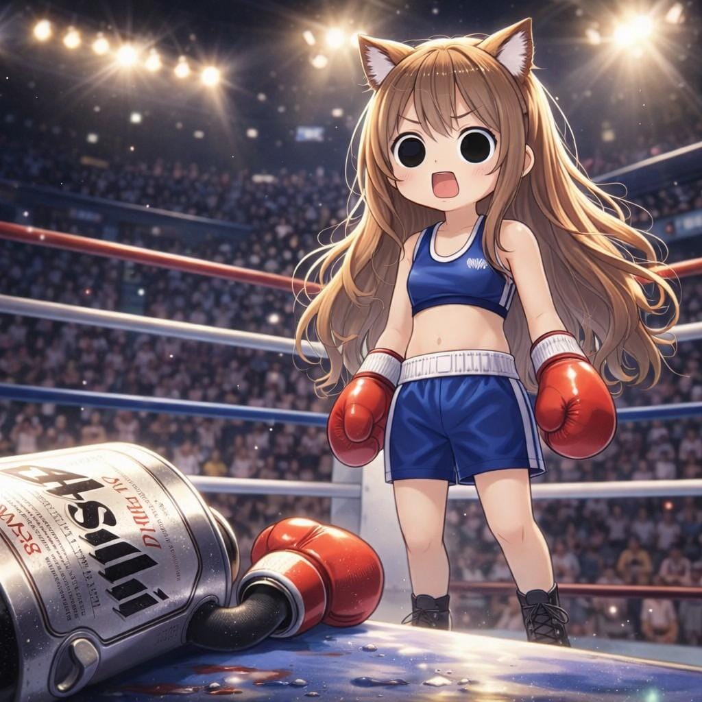 えらいこっちゃな小さな女の子