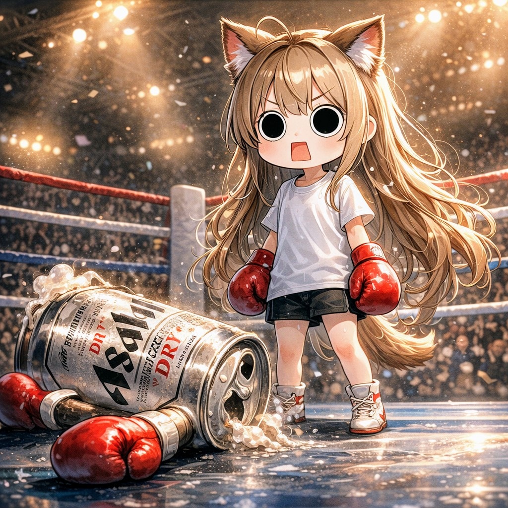 えらいこっちゃな小さな女の子