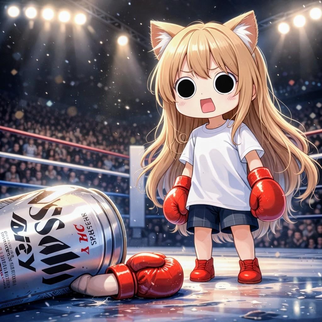 えらいこっちゃな小さな女の子