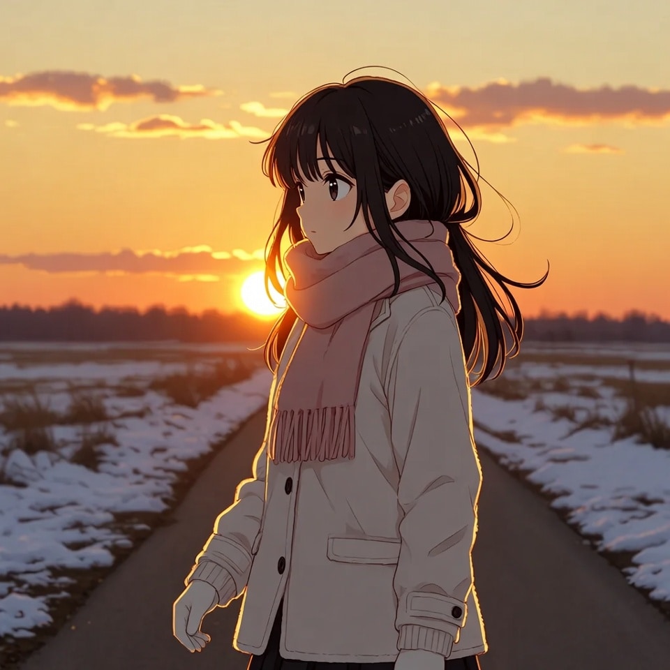 冬のかえりみち | の人気AIイラスト・グラビア