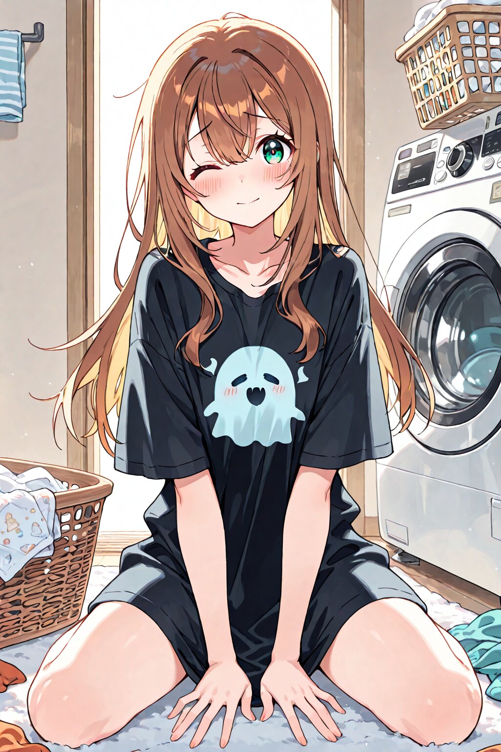 洗濯待ちの休日