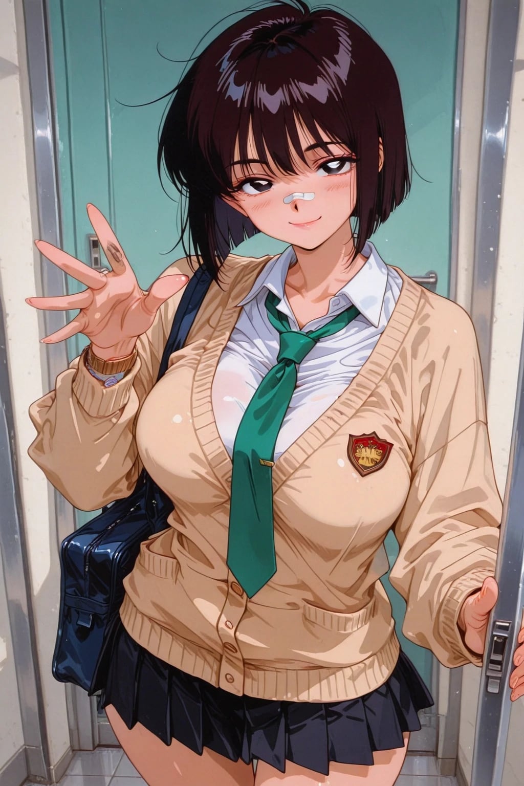 90年代アニメな三分一茜 | の人気AIイラスト・グラビア