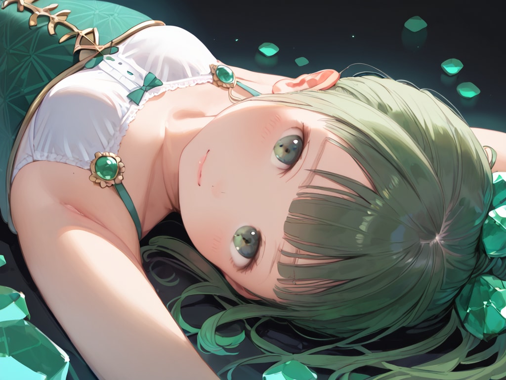 【サンプル】擬人化したエメラルドちゃんと💕（38枚）