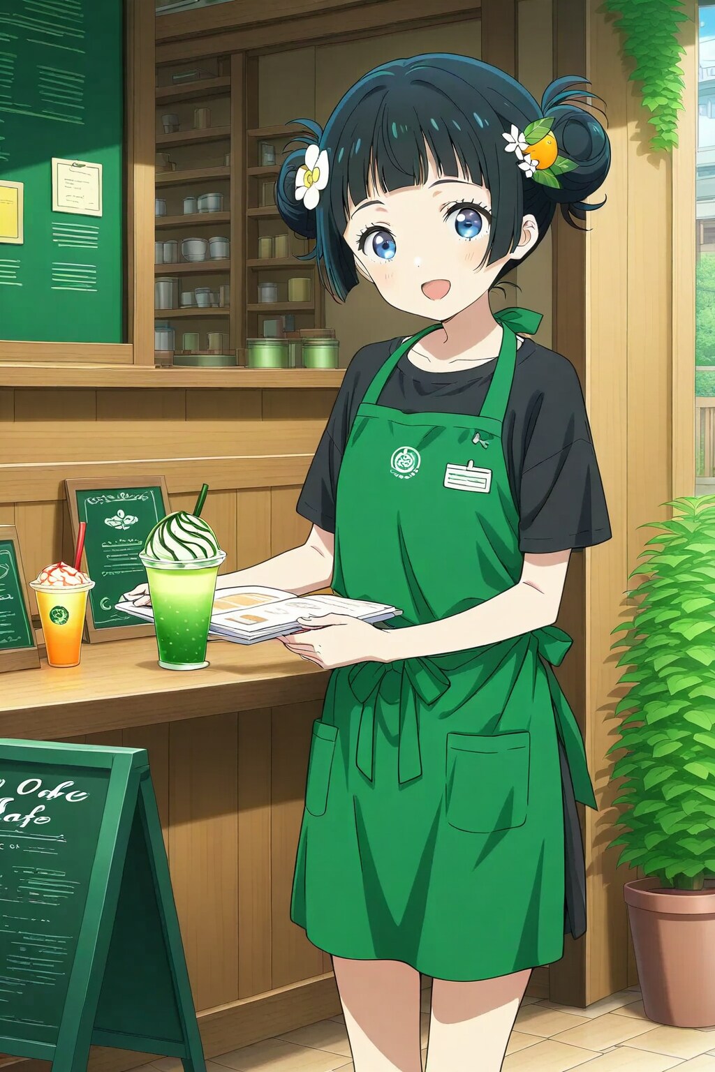 カフェ店員なおだんごちゃん🥰🍡✨