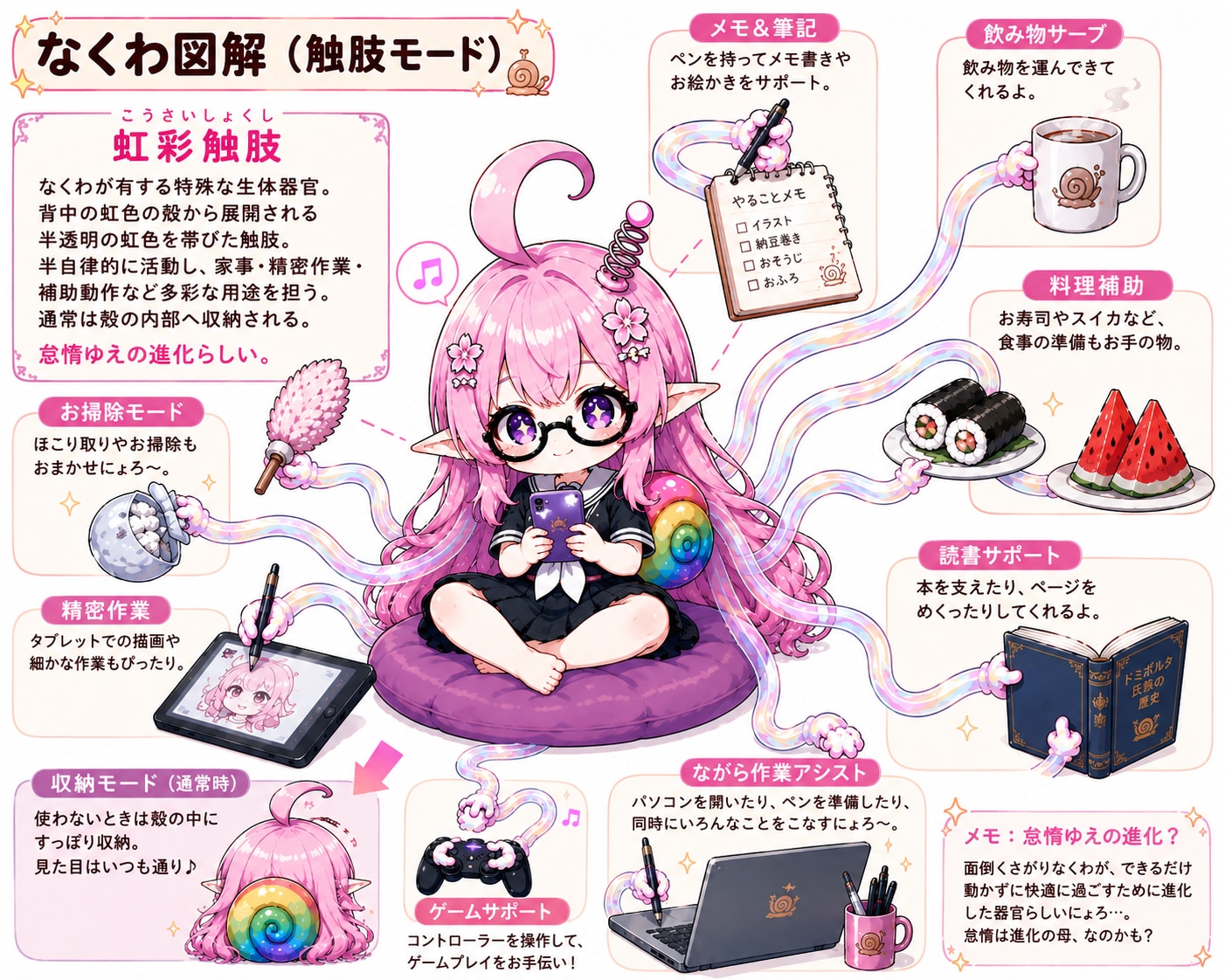 なくわ触肢モード