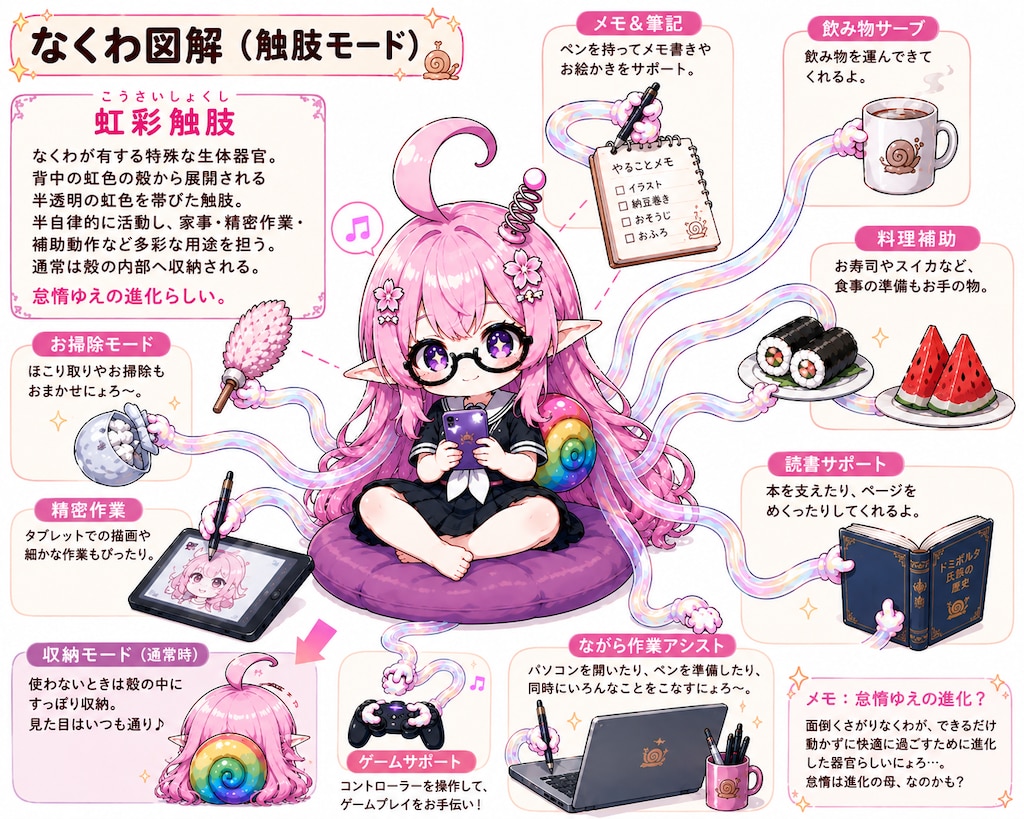 なくわ触肢モード