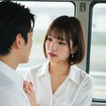 今日の隣席の女性 10枚目