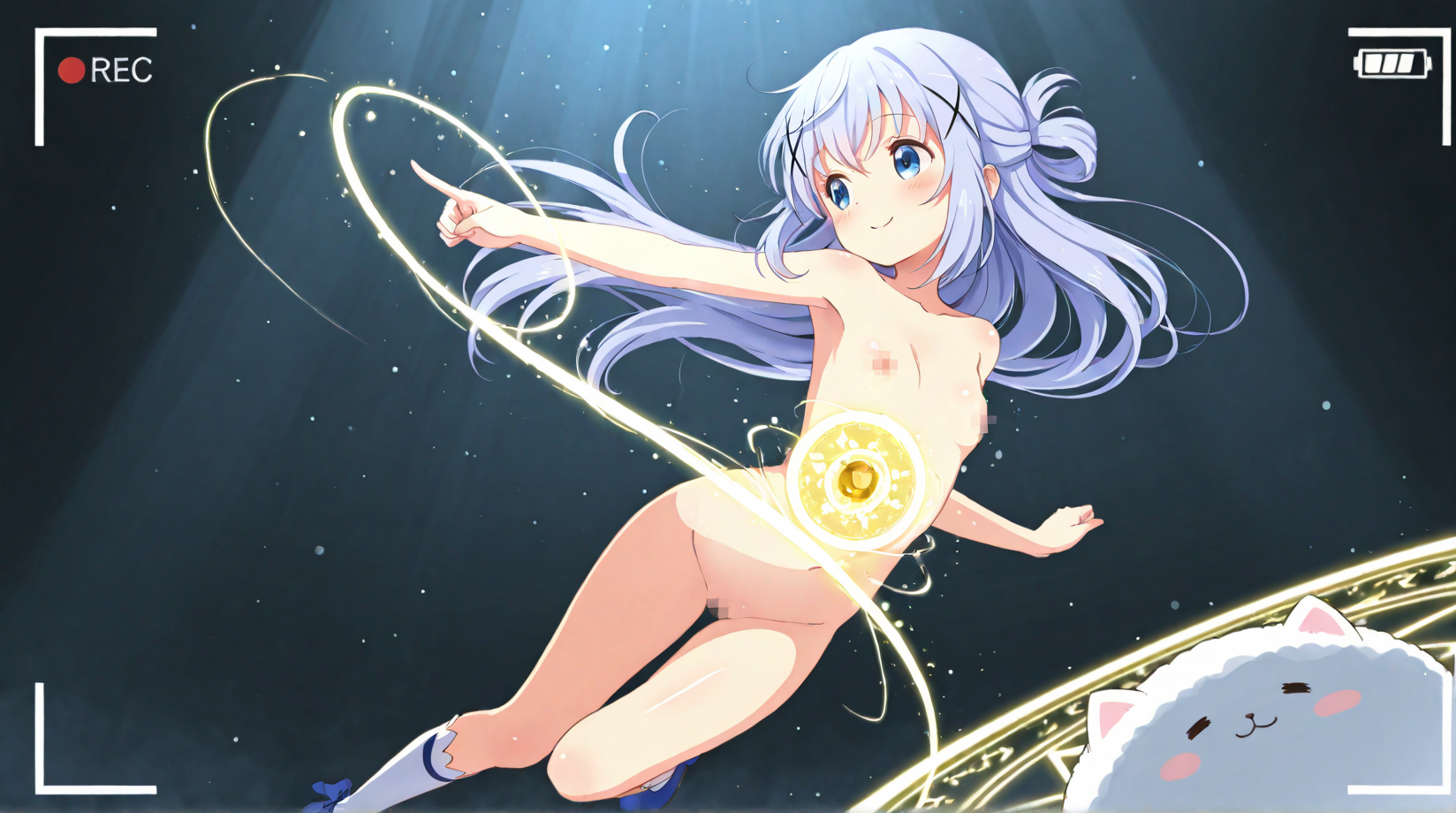 水色の変身タイムは0.0005秒だ！