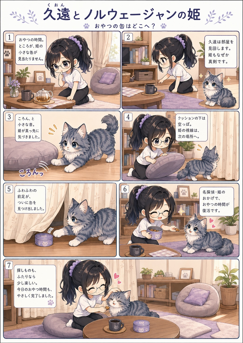 Cat Manga / 猫漫画 #patreon #猫漫画 #ちびキャラ #可愛い #猫好き #AI漫画 #猫あるある #manga #comic #cat #catcomic #catmanga