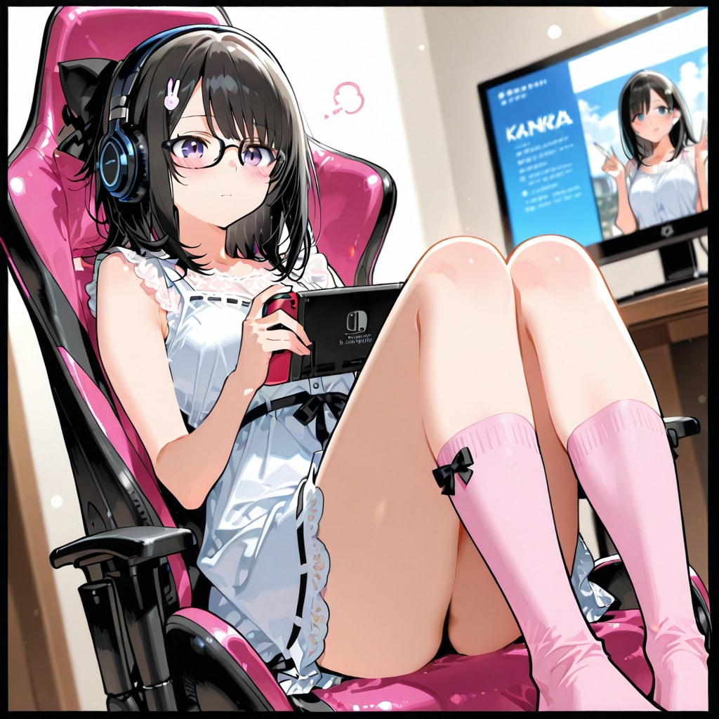 ゲーミング女児 | の人気AIイラスト・グラビア