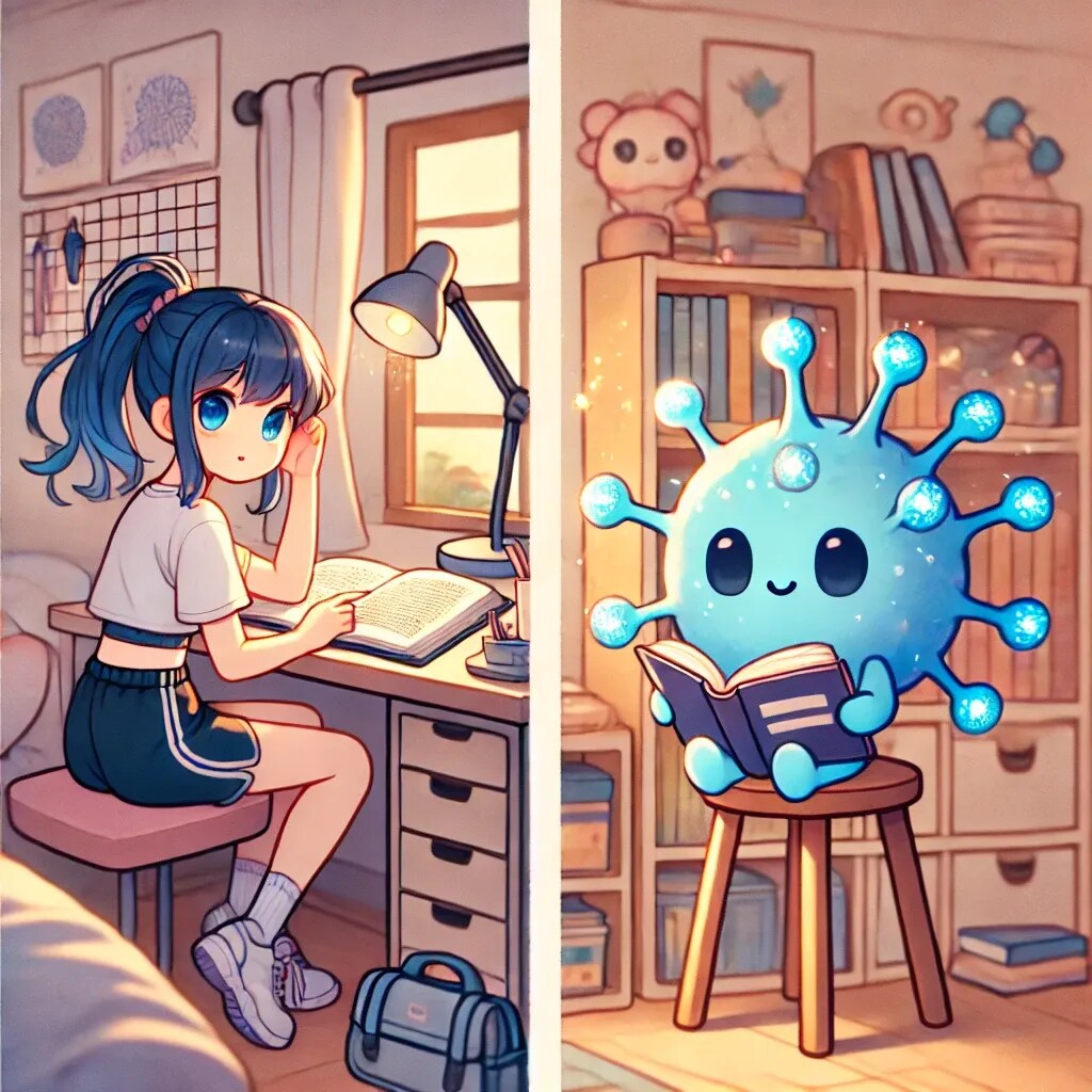 ニューロブルー（青色神経細胞）