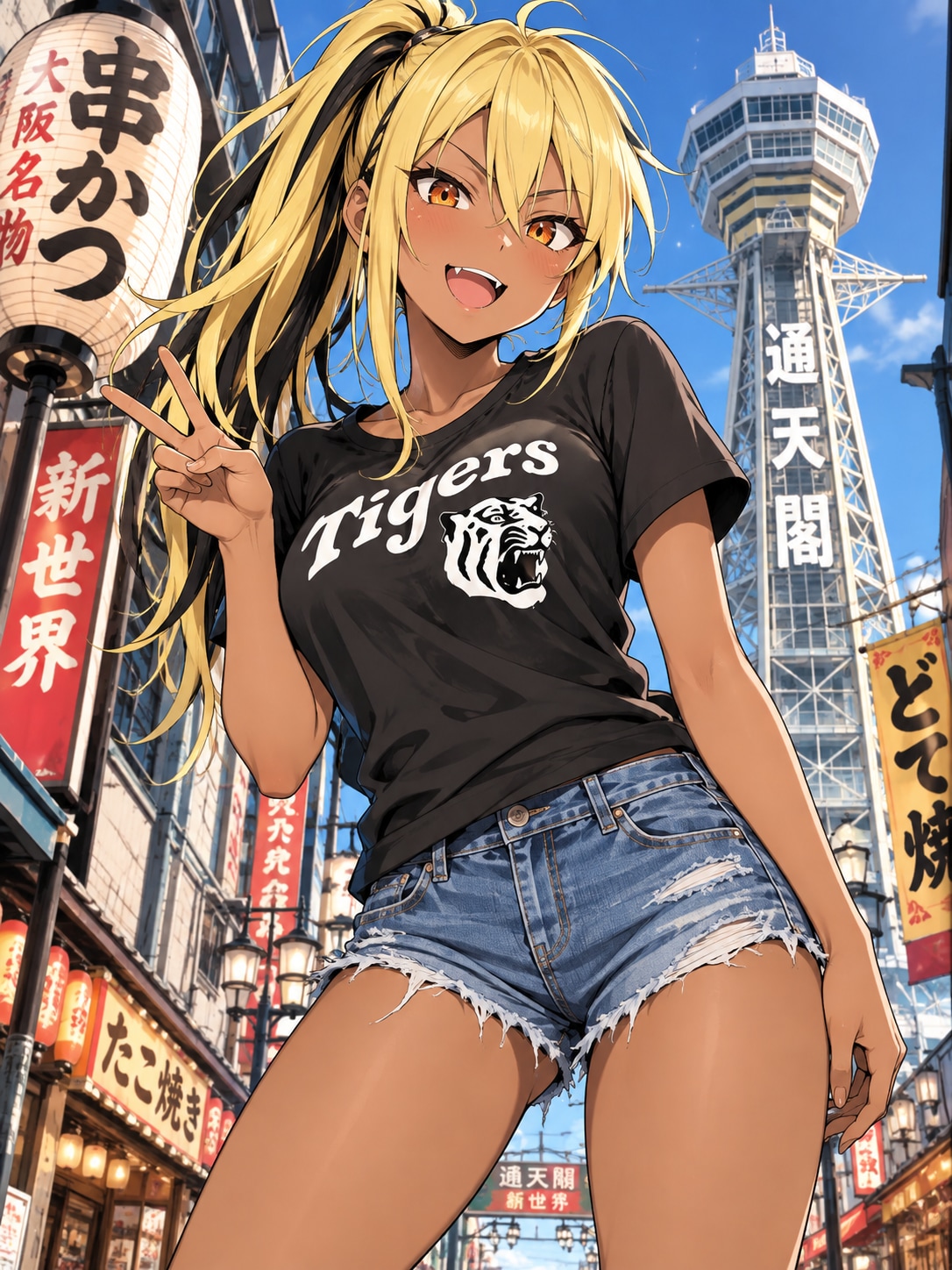 通天閣 | の人気AIイラスト・グラビア