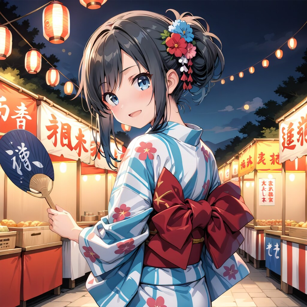 夏祭り | の人気AIイラスト・グラビア