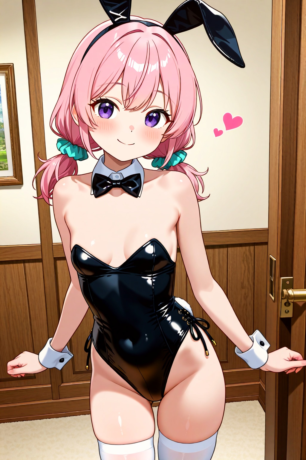 ぷぷぷさんとこのピンクおさげちゃん