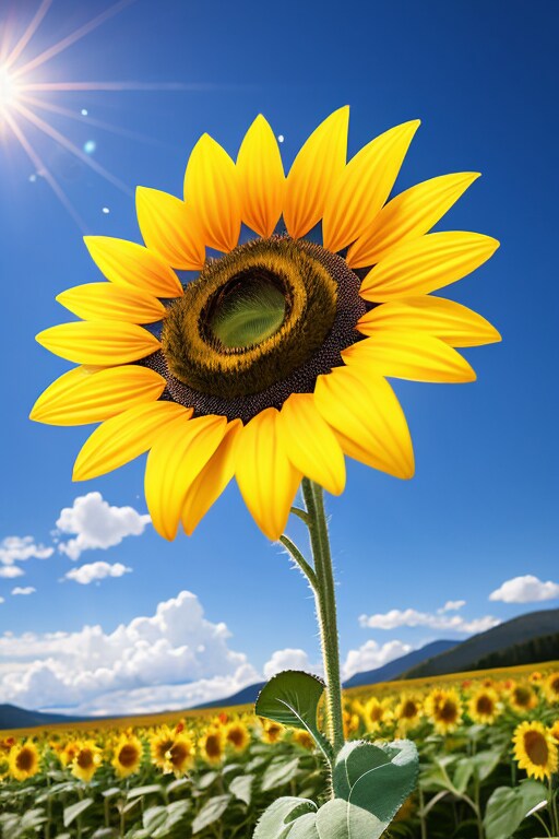 Sunflower | の人気AIイラスト・グラビア